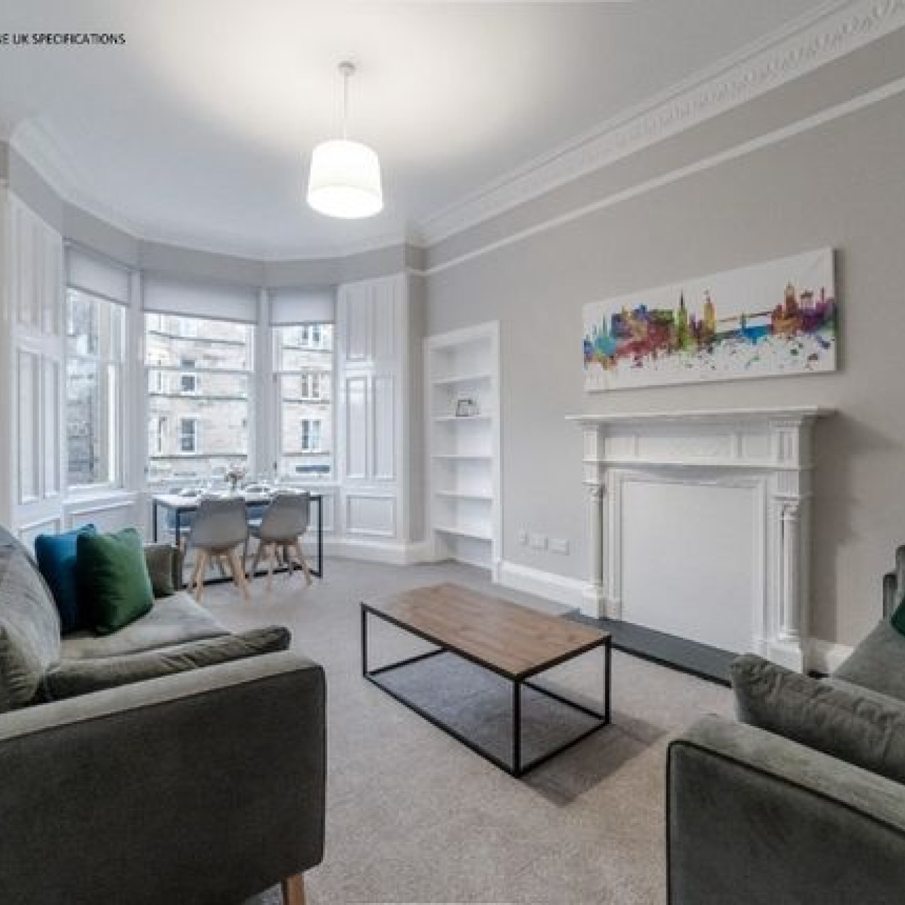 NEWLY RENOVATED ONE BEDROOM FLAT IN EDINBURGH