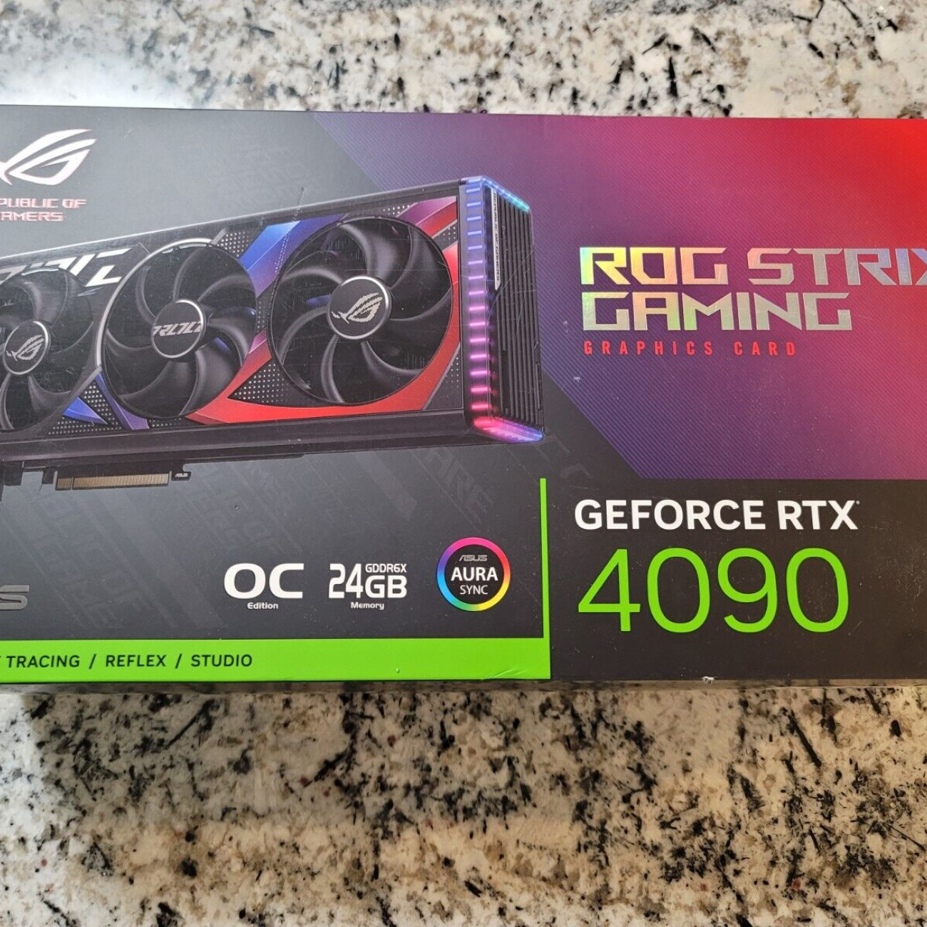 For sale ASUS ROG Strix GeForce RTX 4090 OC 24 GB GDDR6X