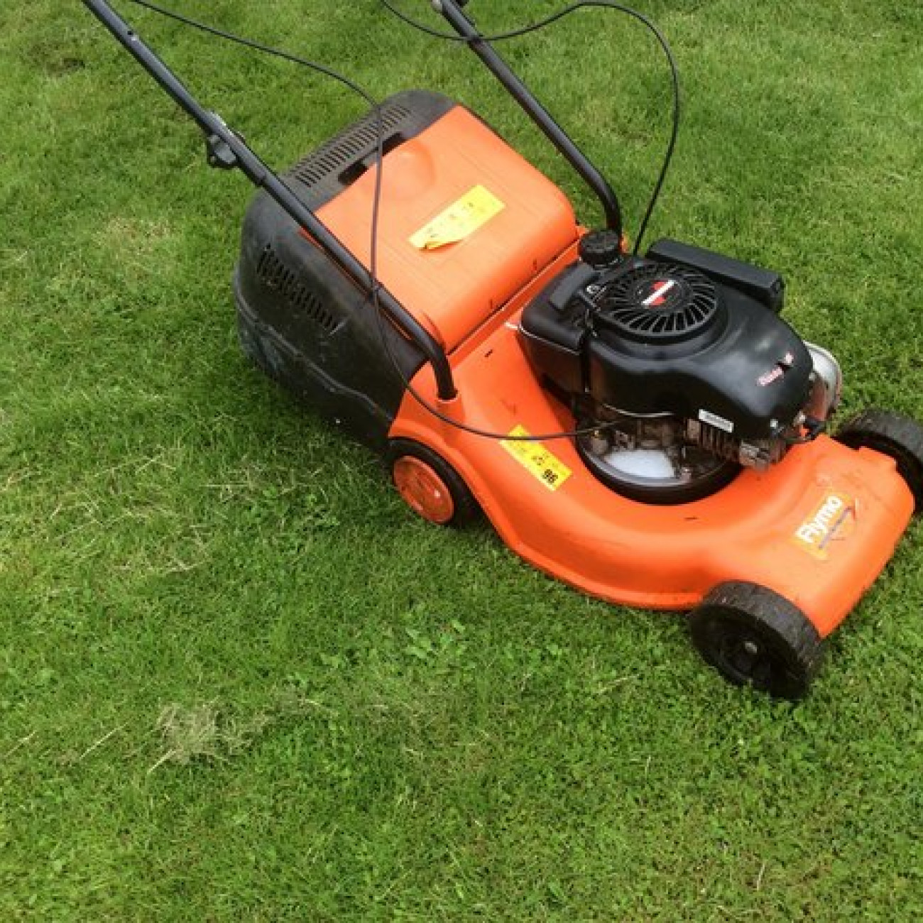Petrol self propelled lawnmower