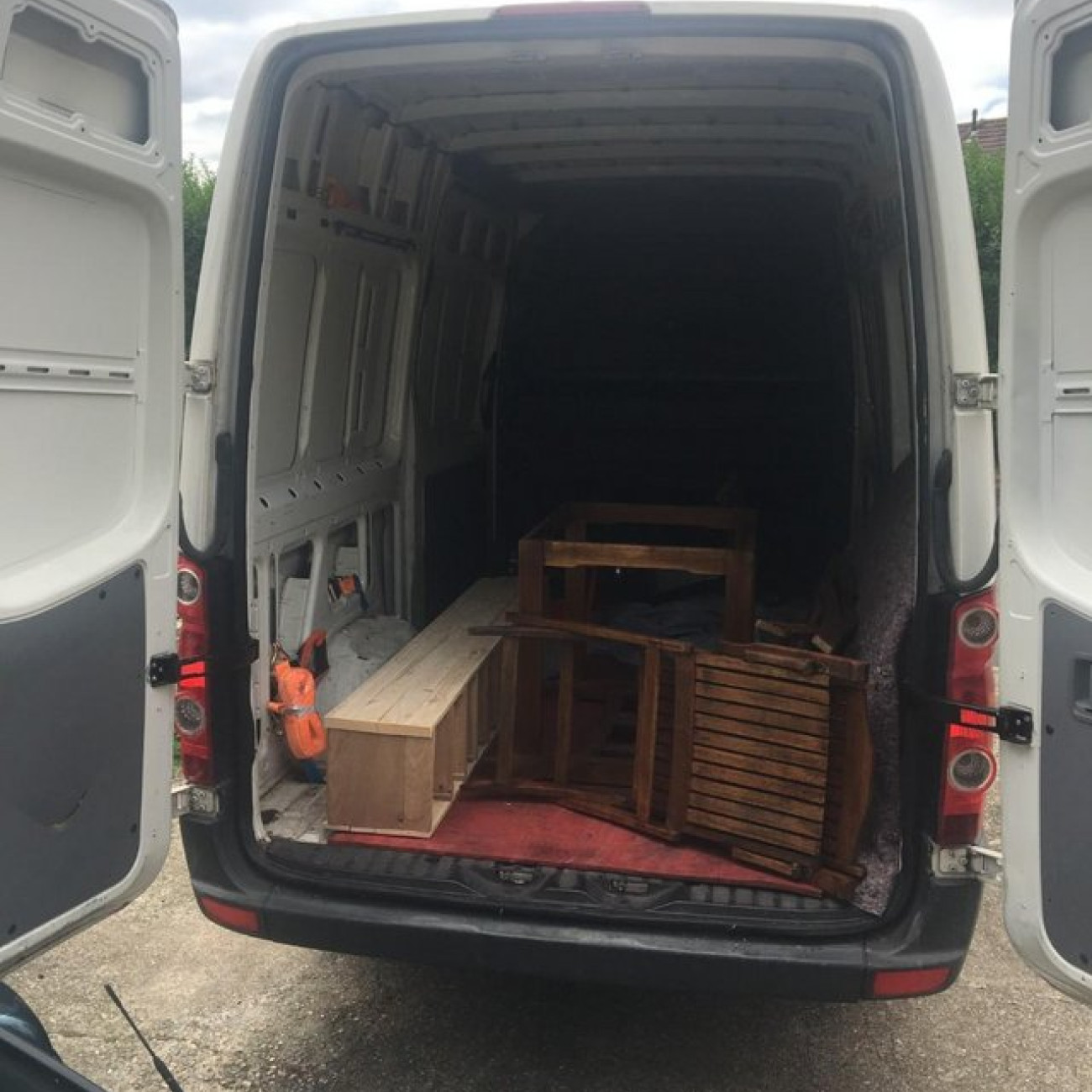 man n van