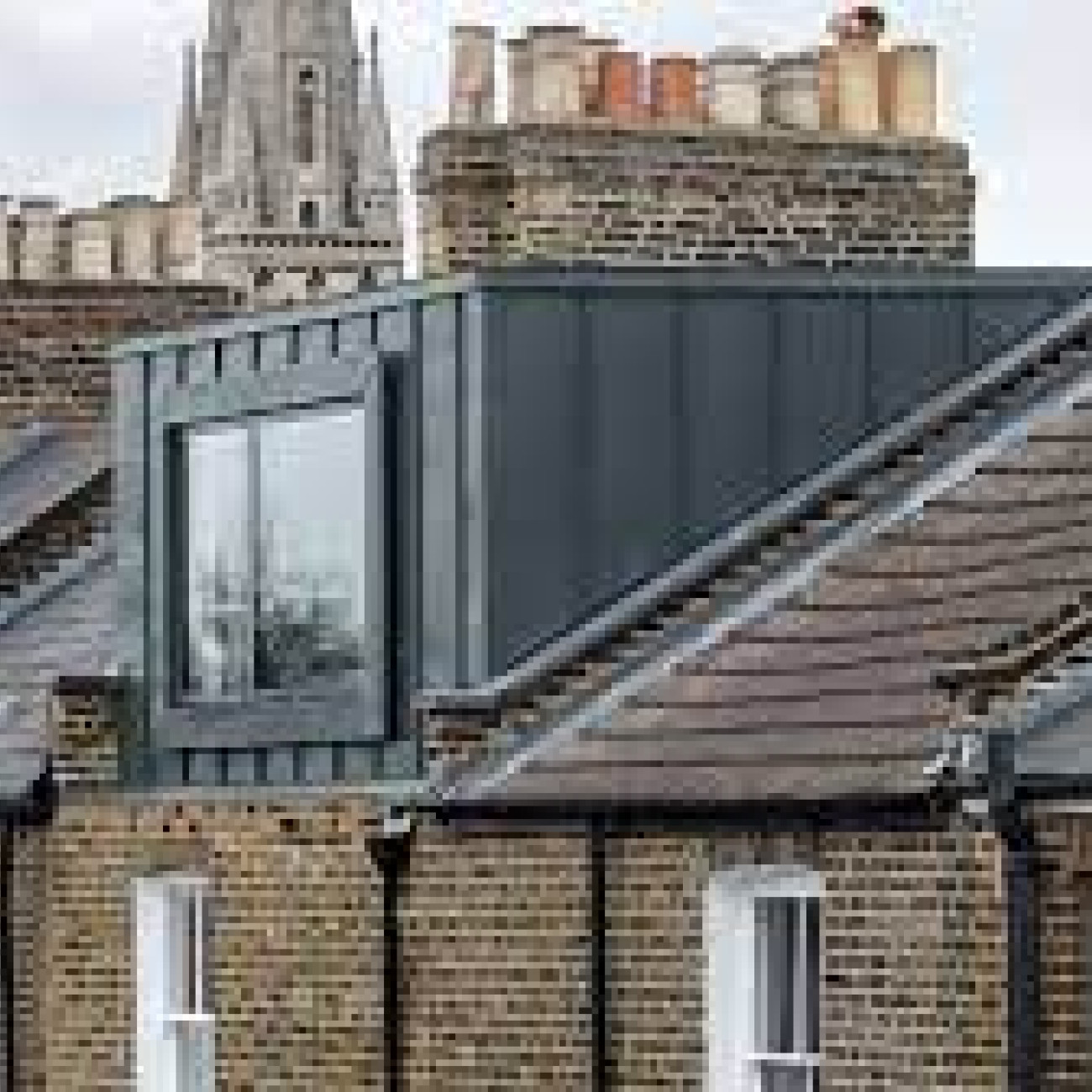 glass roof kitchen
