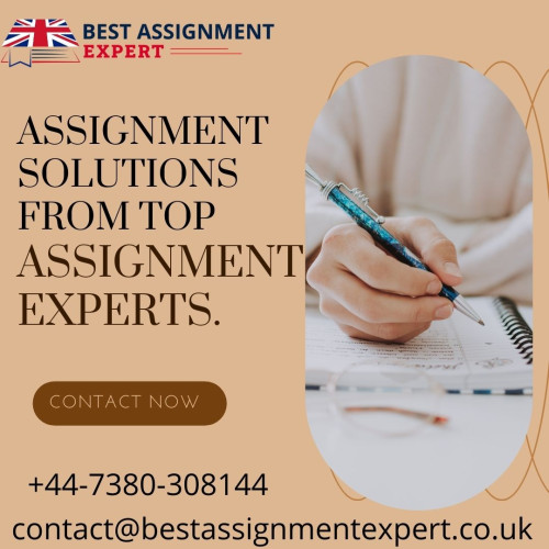 Get premium assignment solutions from Top Assignment Experts.