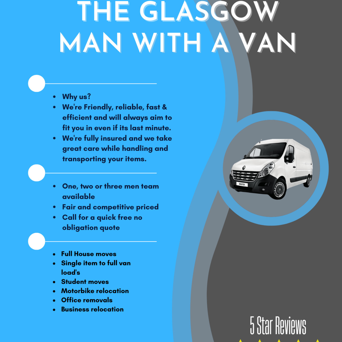 man with a van glasgow service