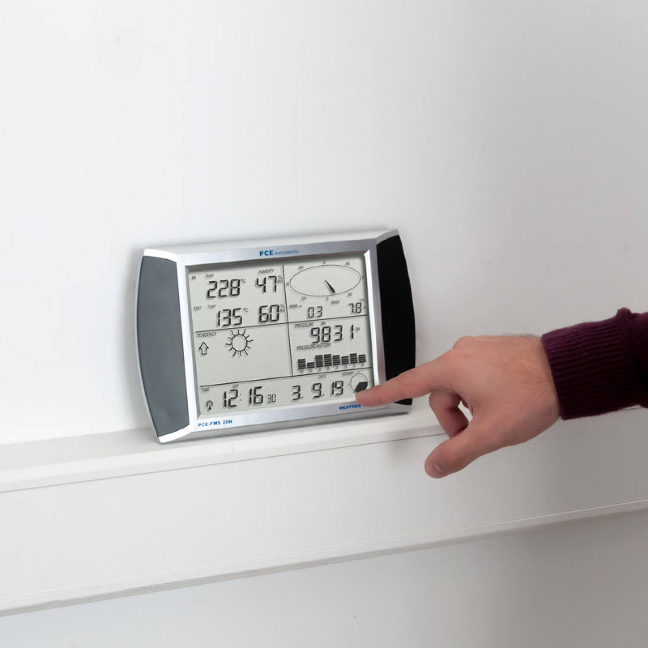Radio Weather Station PCE-FWS 20N from PCE Instruments
