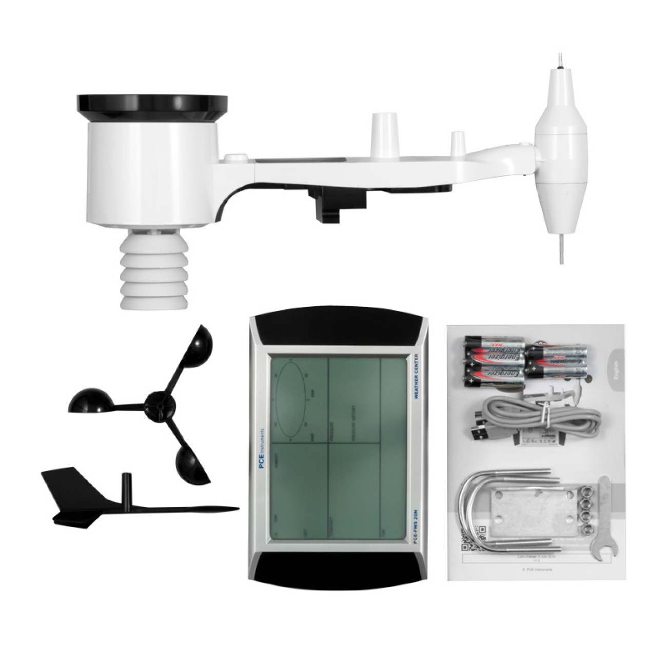 Radio Weather Station PCE-FWS 20N from PCE Instruments