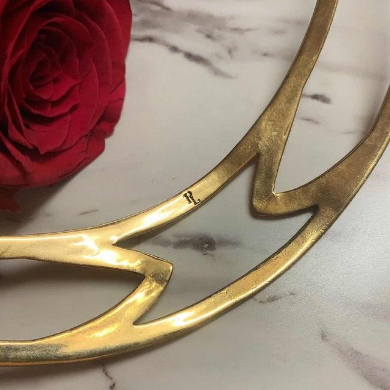 Gold Collar Necklace by Pamela Love