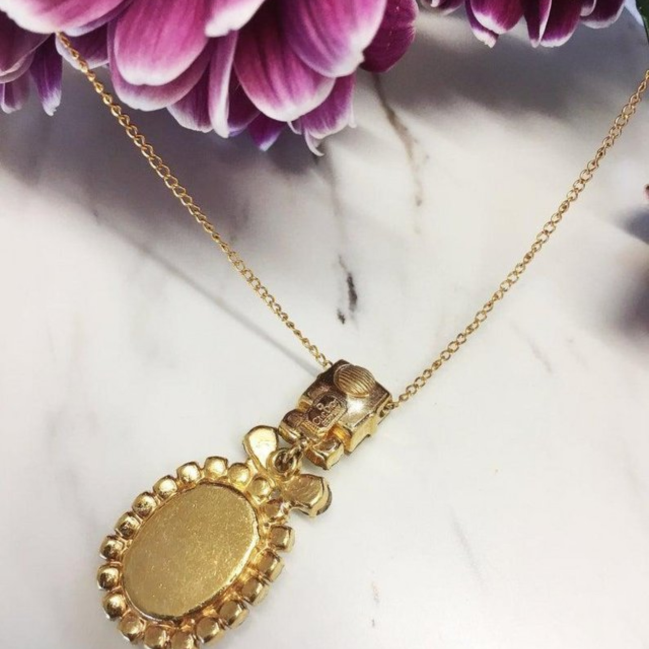 Vintage Christian Dior Pendant Necklace