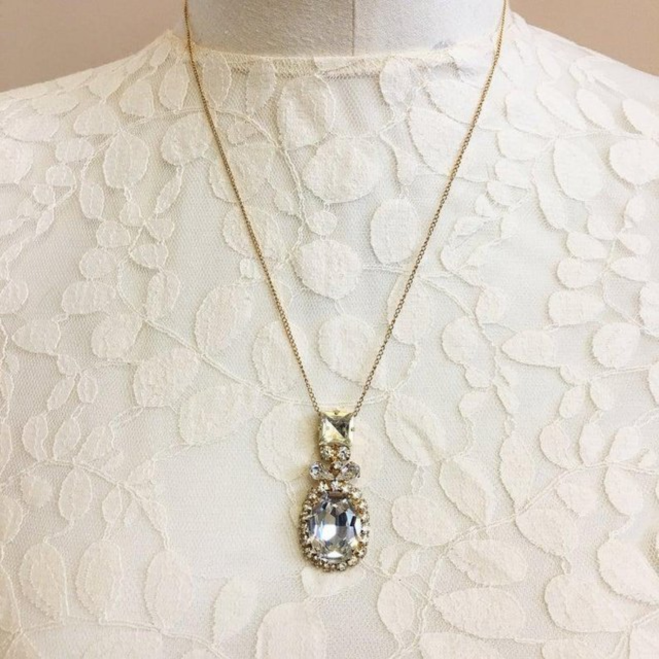 Vintage Christian Dior Pendant Necklace