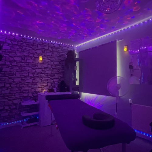 Male massage therapist 