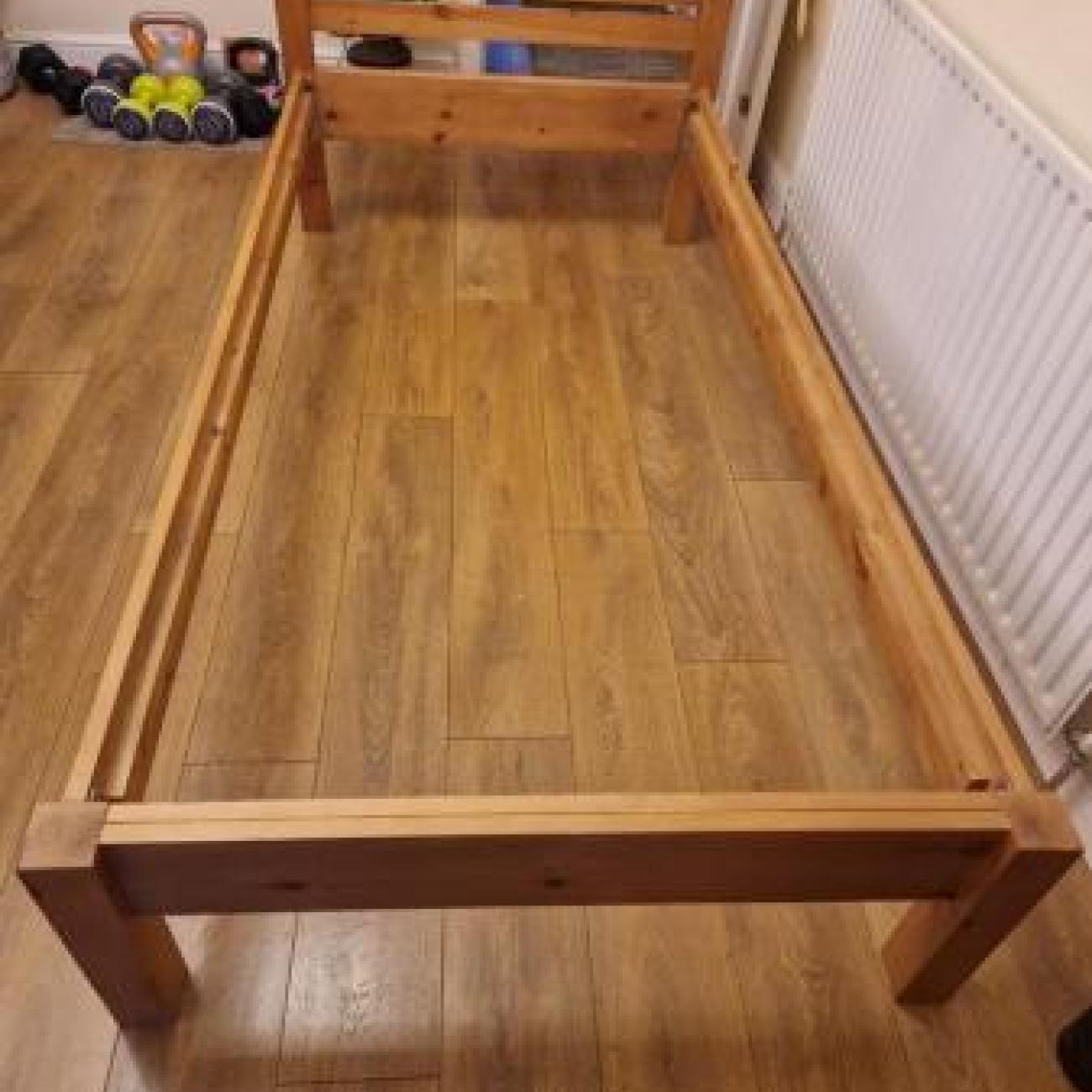 Solid Pine Solid Bed Frame