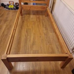 Solid Pine Solid Bed Frame