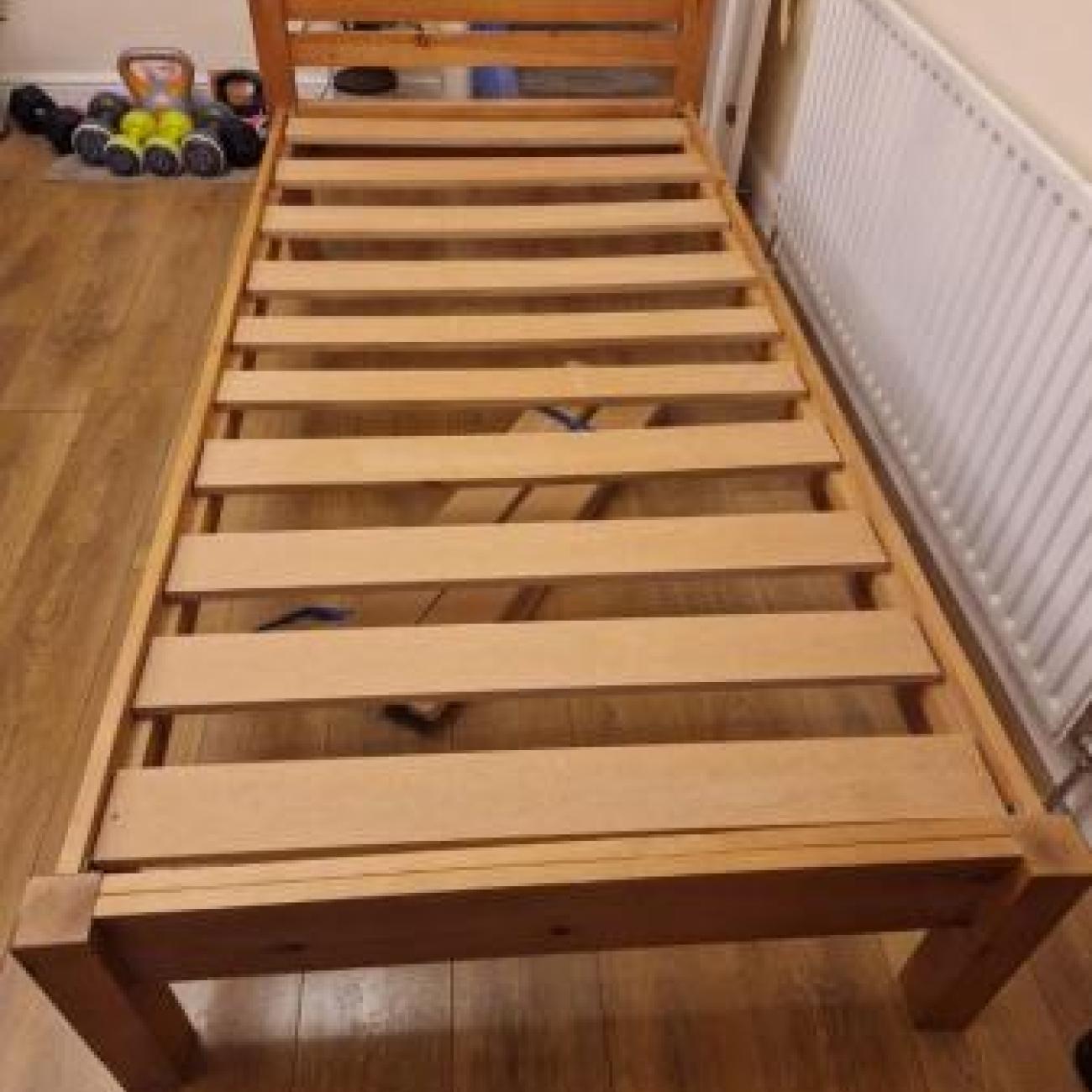 Solid Pine Solid Bed Frame