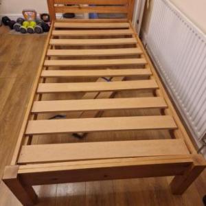 Solid Pine Solid Bed Frame