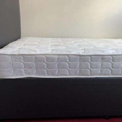 Single Bed 3ft, includes mattress and headboard