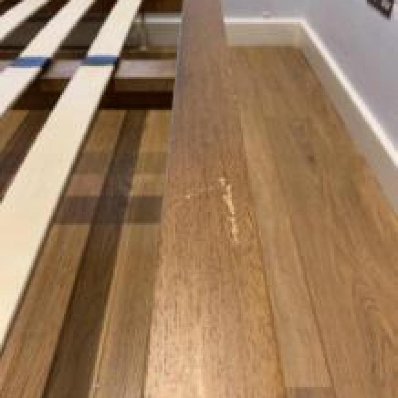 JOHN LEWIS dark oak wooden King size bed frame