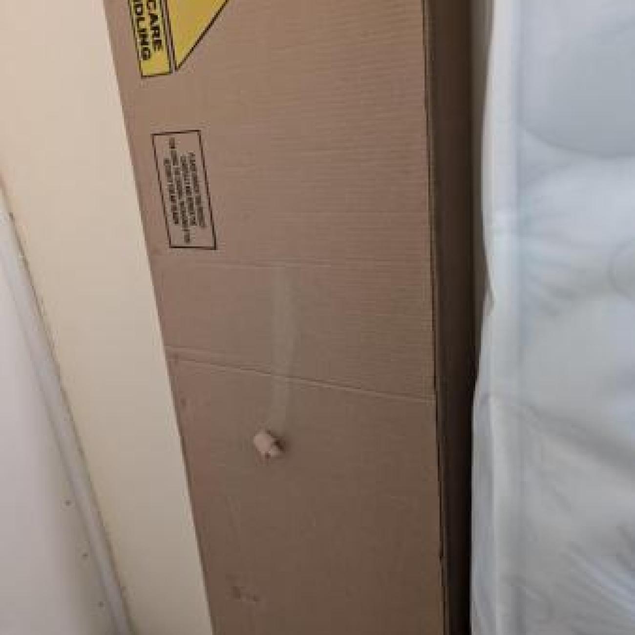 Brand new single bed and accessories.