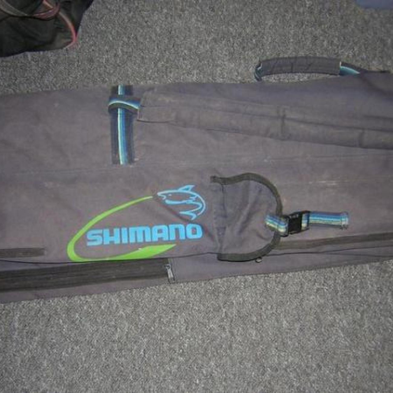 Shimano Large Course Fishing Tackle Bag 70 ins long, 10 rods