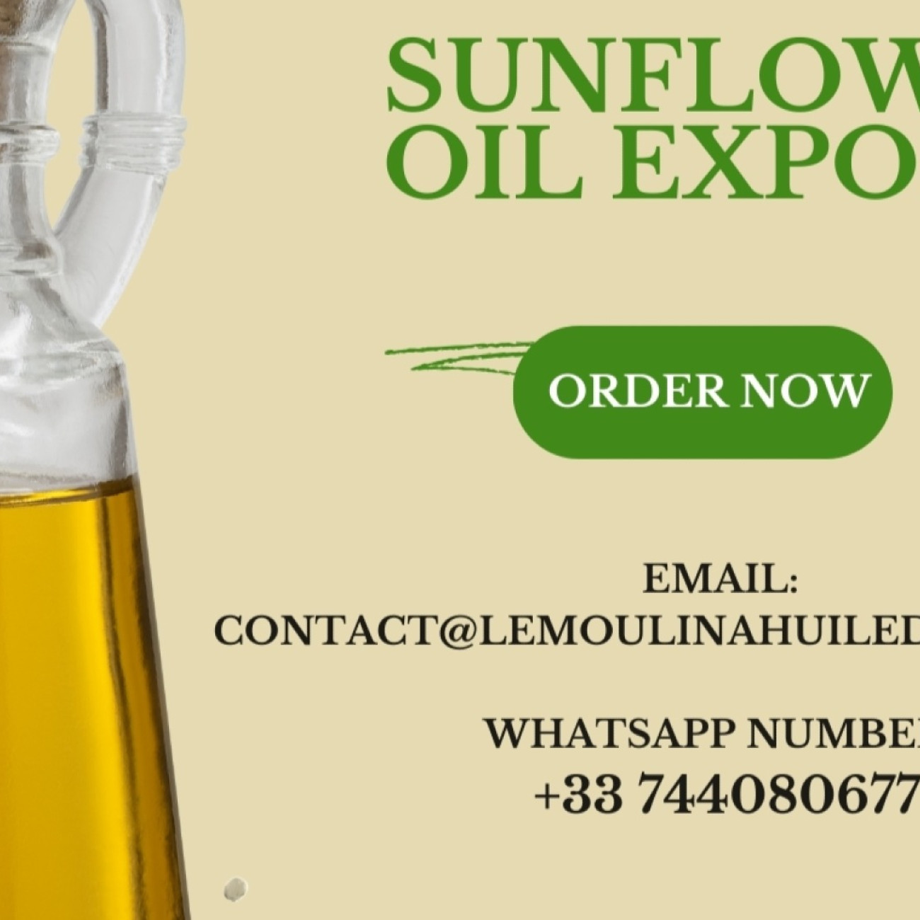 Exporters of Sunflower oil, Canola Oil, Soybean oil and more