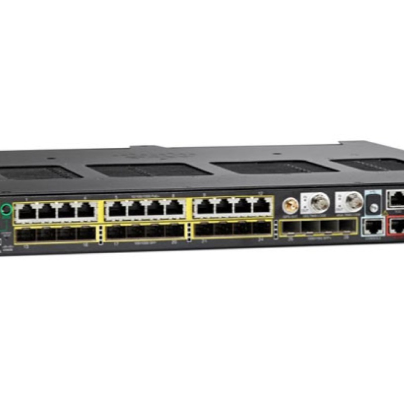 Cisco IE-5000-16S12P Managed L2/L3 Gigabit Ethernet (10/100/1000) Power over Ethernet (PoE) 1U Black