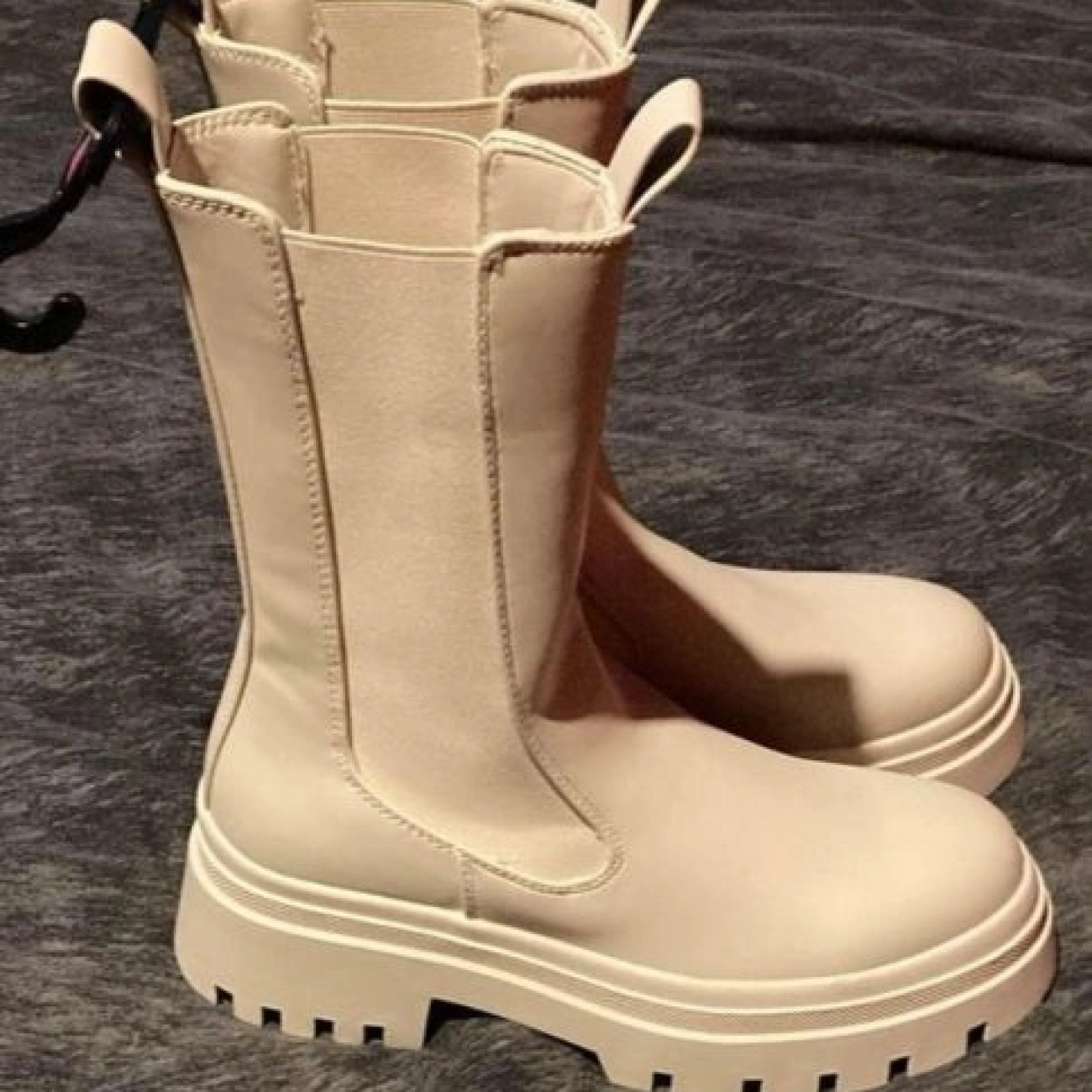 Cream Wellies