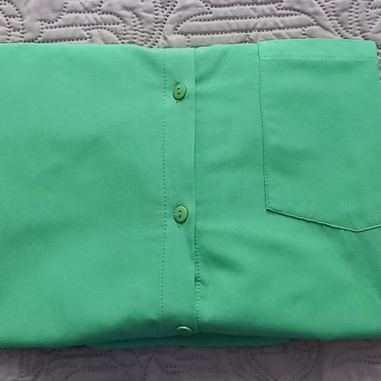 Green Blouse. Size 14