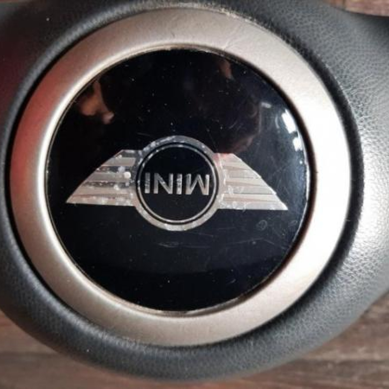 Mini R53 2 spoke steering wheel with airbag £25 ONO