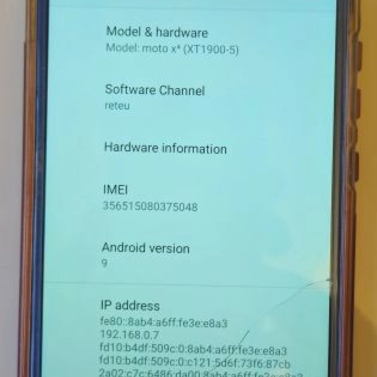 Motorola X4 Mobile Phone