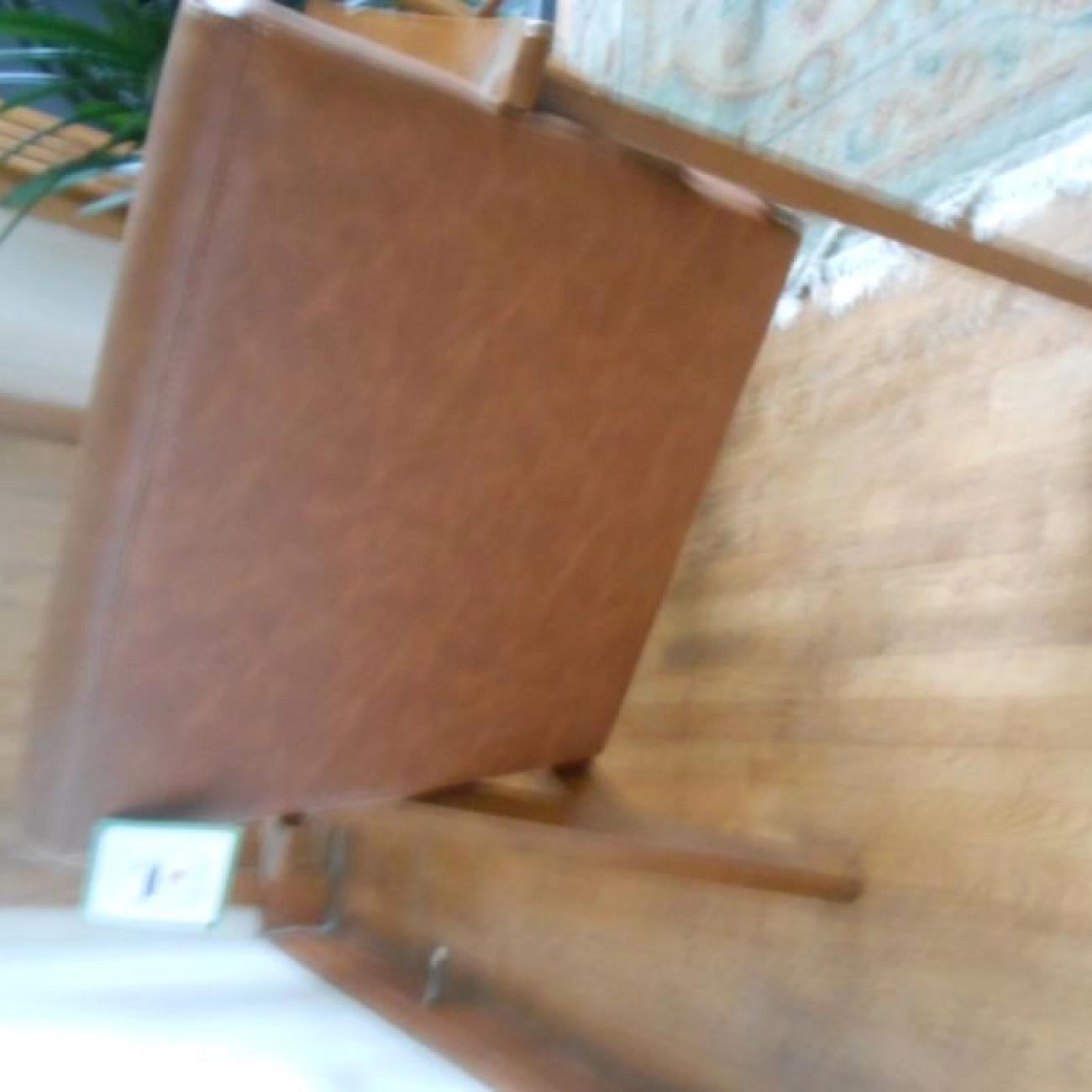 Solid Metal Frame with Glass Top Dining Table