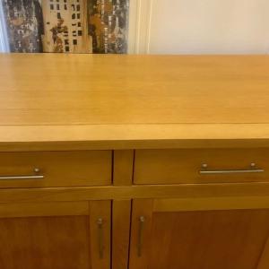 Solid oak sideboard