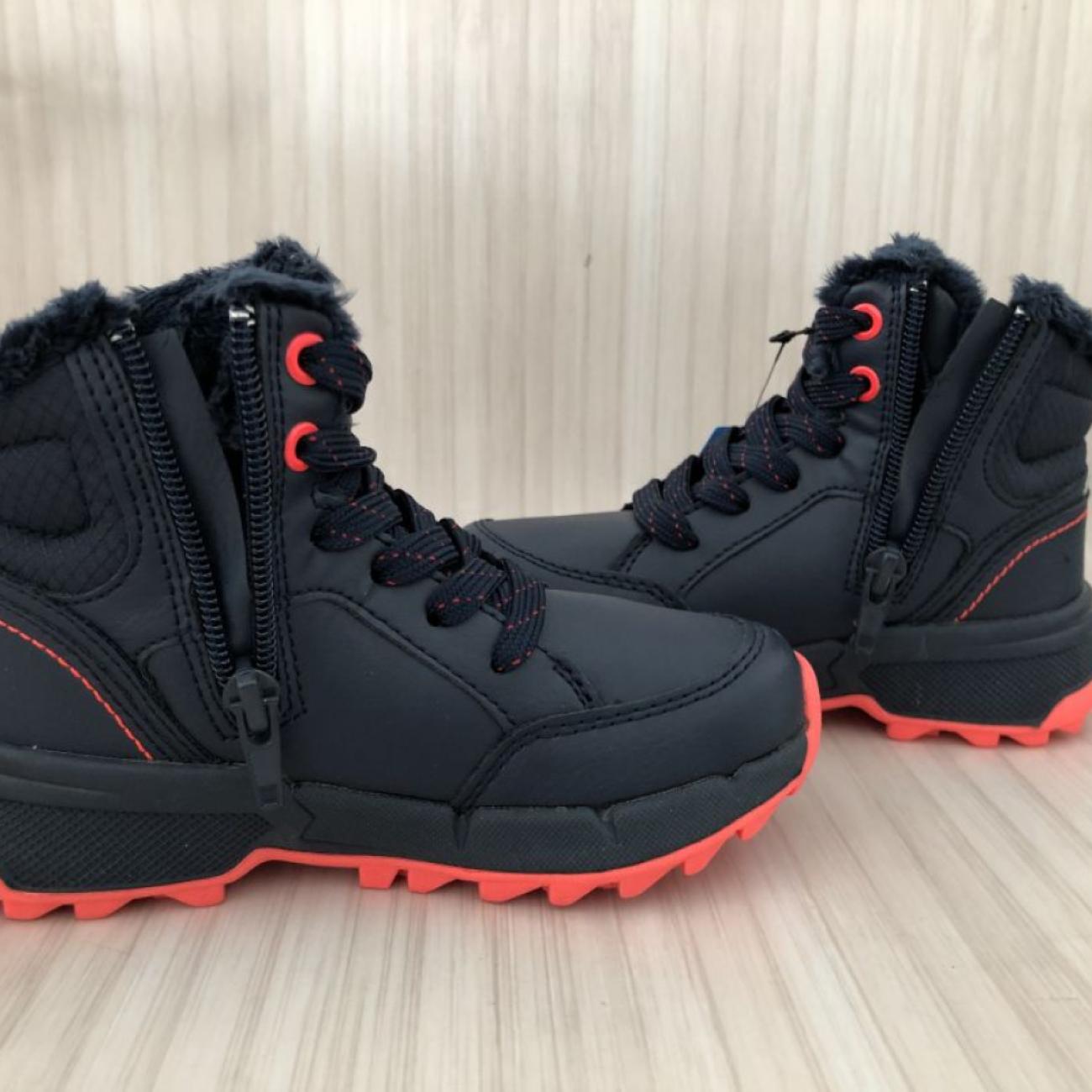 Kappa Navy/Orange Reflective Trainer Boots