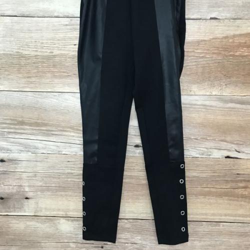 Star by Julien Macdonald Black Leggings with Eyelet Detail