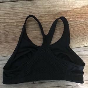 Shock Absorber Black Sports Bra with Racer Back