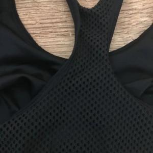 Shock Absorber Black Sports Bra with Racer Back