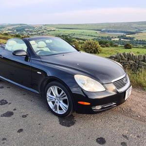 Lexus SC430 4.3 V8 Auto 2006, later model with 6 speed gearbox.