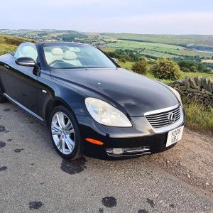 Lexus SC430 4.3 V8 Auto 2006, later model with 6 speed gearbox.