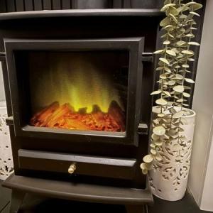2 lovely fire places