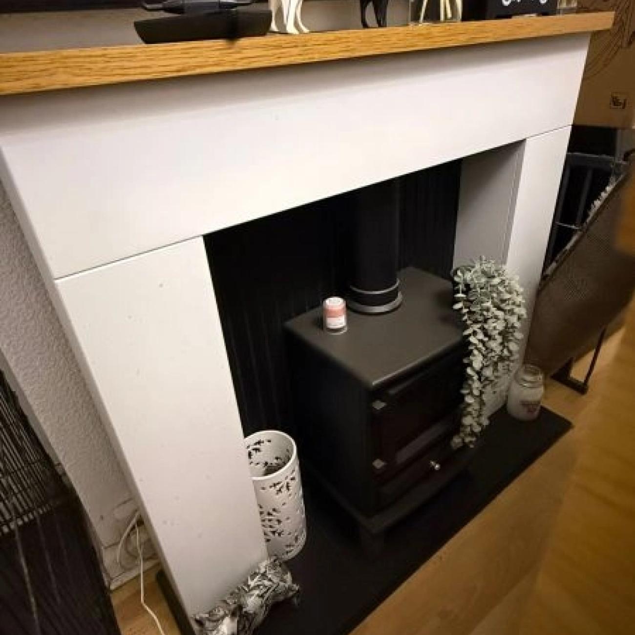 2 lovely fire places
