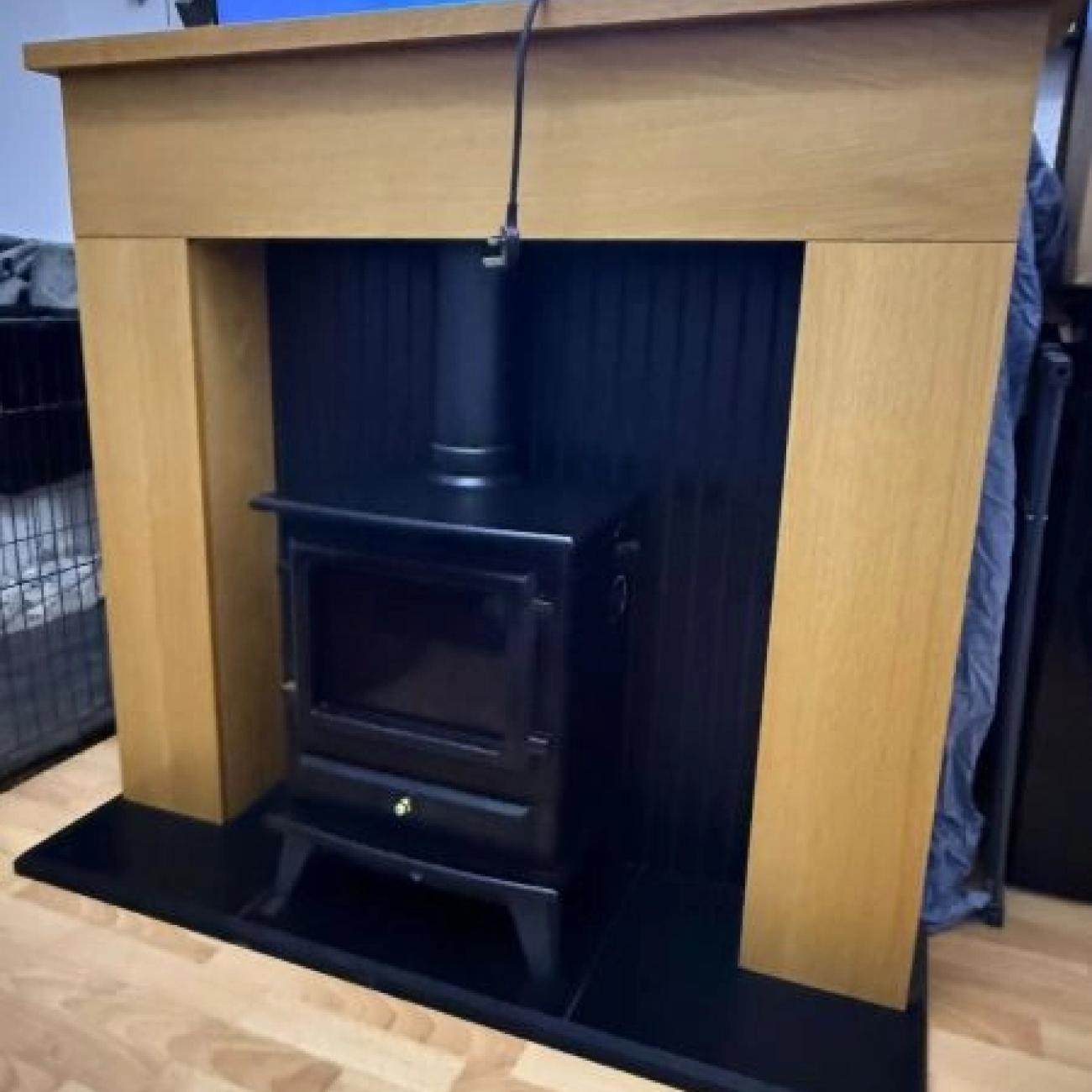 2 lovely fire places