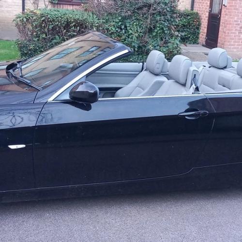 BMW Convertible 320i SE Highline 2010 Black/Ruby