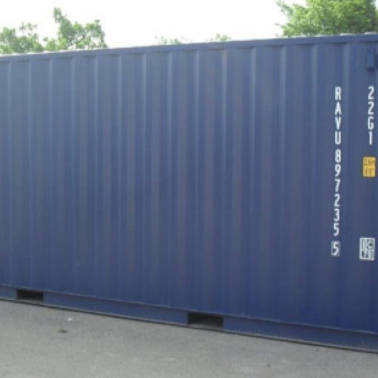 20 ft one trip shipping containers