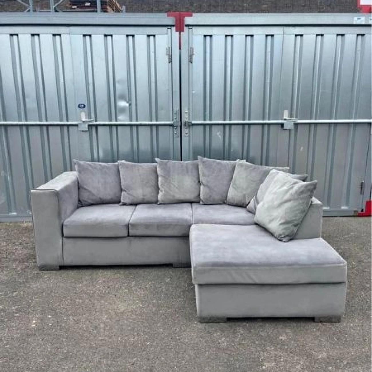 Grey Corner Sofa