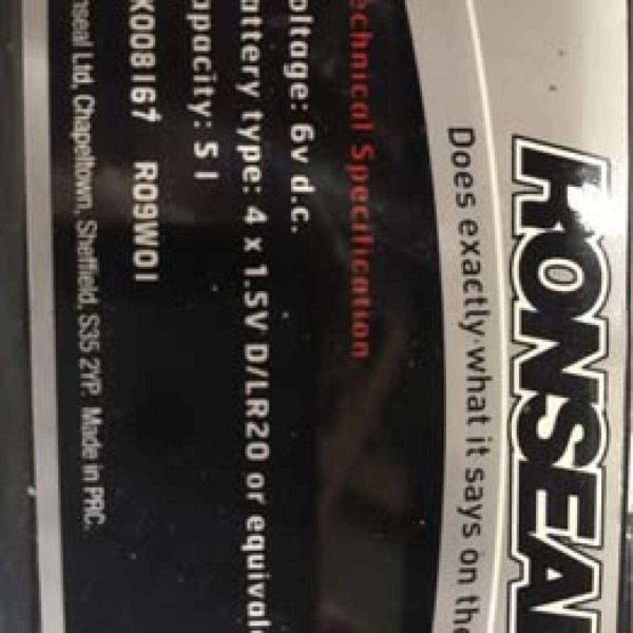 RONSEAL POWER SPRAYER
