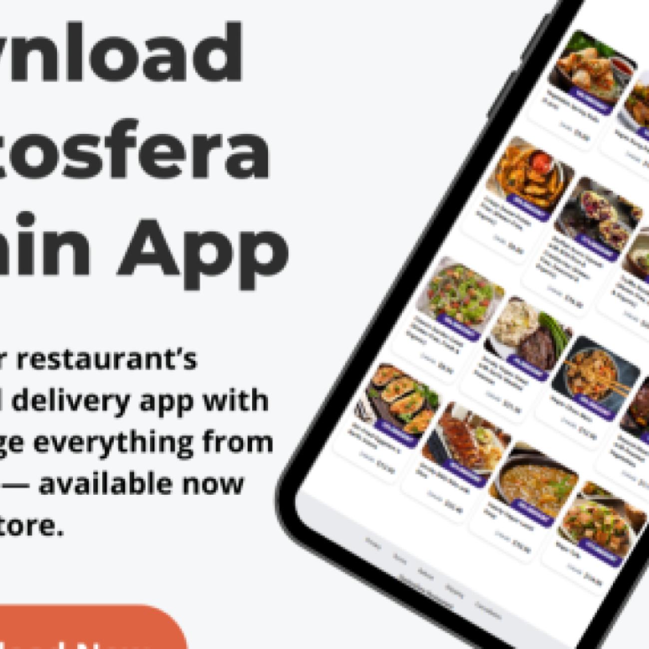 Gustosfera – Launch Your Restaurant's E-commerce Website and Mobile App at Just £0.45 per Hour