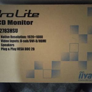 Iiyama X2783HSU-B3 27" Monitor Full HD