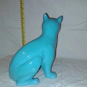 Porcelain Cat Figurine
