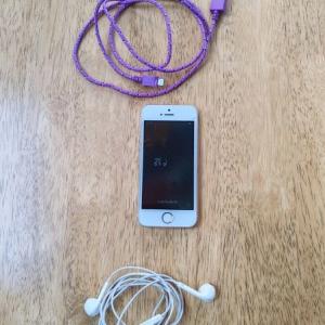 iPhone SE with Accessories