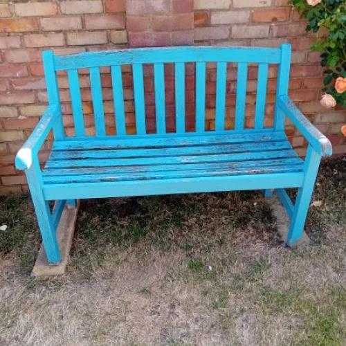 Bench and love seat