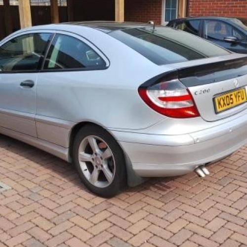2005 Mercedes Benz C class coupe, 2nd Owner