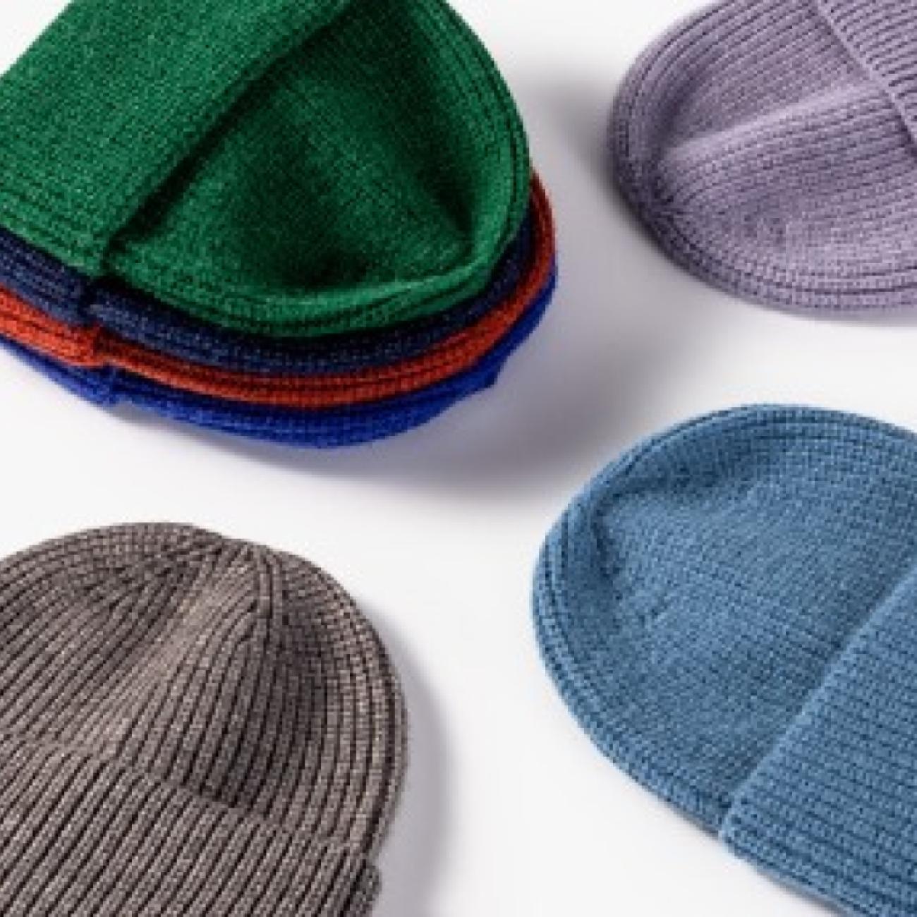 Unisex Neon Beanies Bright Winter Hats Knit Cap