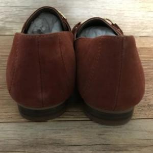 Kaleidoscope Orange Suede Loafers